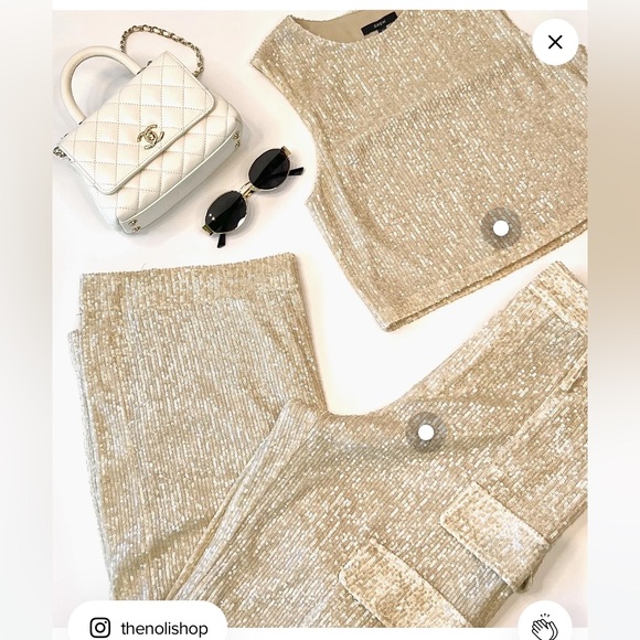Noli Women’s Sequin Pants NWT - Picture 6 of 7